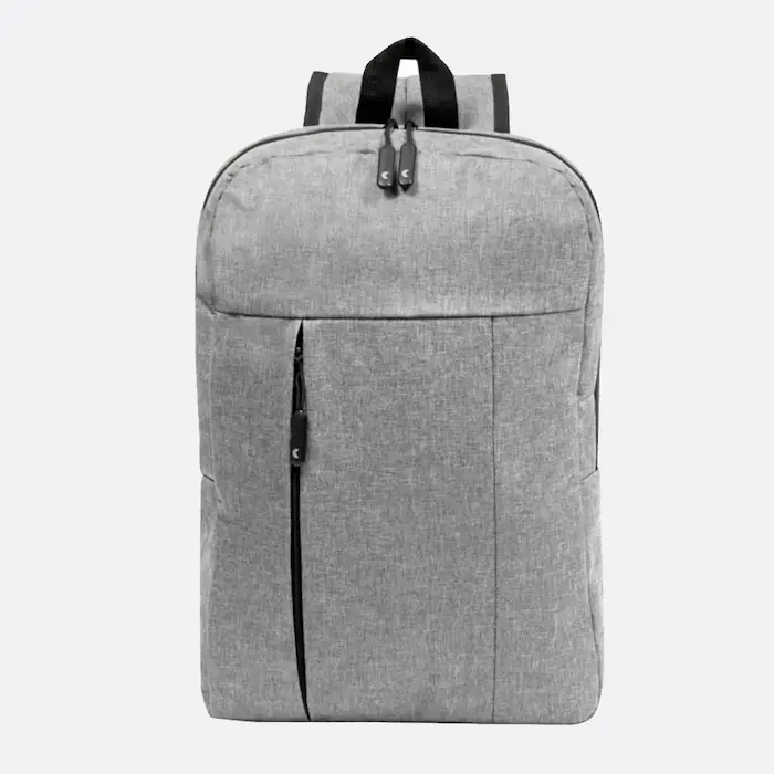 Mochila corporativa modelo Urban Pro de perfil slim 11 litros para notebook de 16 pulgadas y tablet con bolsillo frontal de diseño vertical