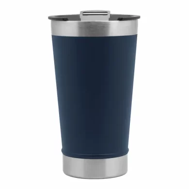 Mug térmico de 500ml acabado mate con destapador de botellas integrado en la base y tapa boca ancha para obsequios corporativos