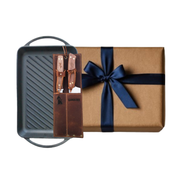 Caja Cuero y Hierro Forjado
