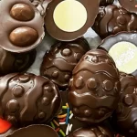 Huevito Mediano de Chocolate Belga