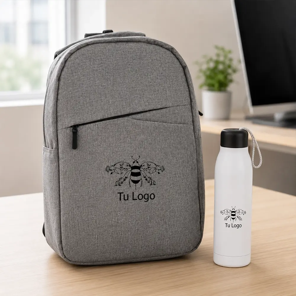 Kit de bienvenida corporativo Urbano y Conectado con accesorios tecnológicos personalizados para nuevos colaboradores