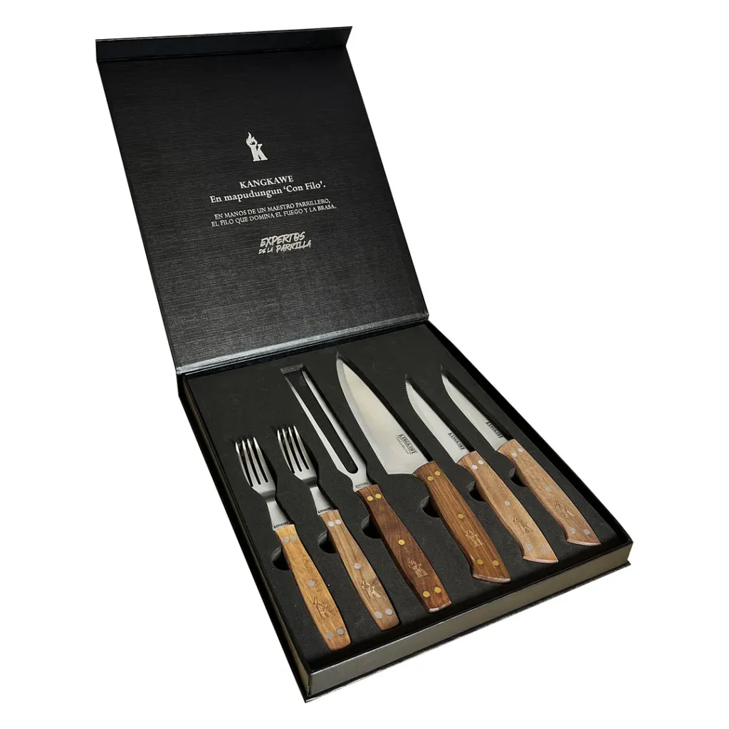 Set Parrillero 6 Piezas Edicion Limitada Black